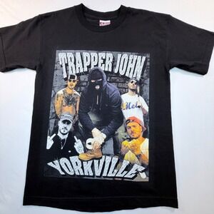 Trapper John Yorkville 40th Anniversary Tour T Shirt 2017 USA Bayside Mens M